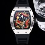 Richard Mille RM057 Silver steel case diameter 50mm Watch